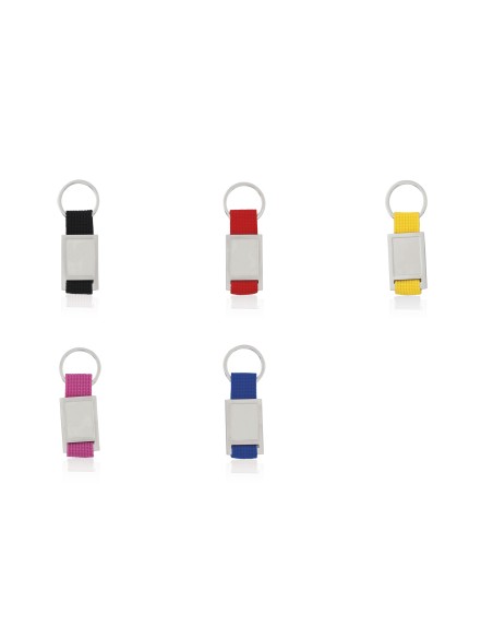 Personalized resin drop adhesive keychain - Dagor