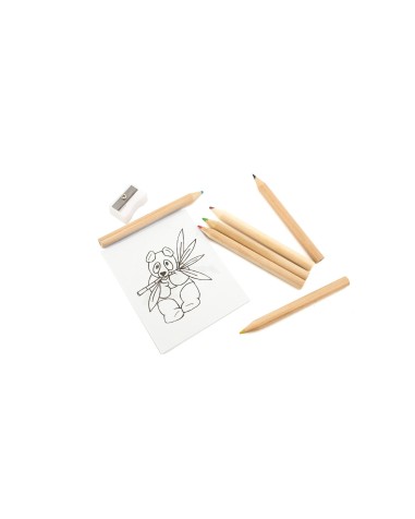 Recycled cardboard colouring set - Figgy Recycled cardboard colouring set - Figgy