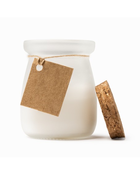 Espelma aromàtica de vidre personalitzable Espelma aromàtica de vidre personalitzable