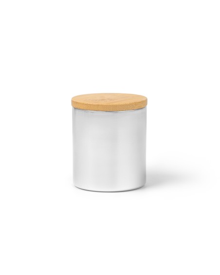 Personalized silver aluminum candle Personalized silver aluminum candle