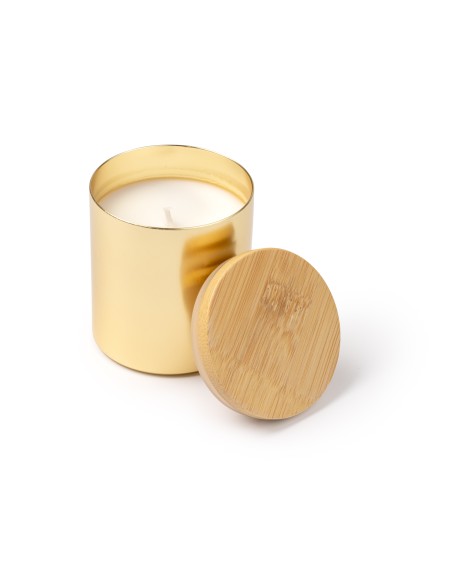 Customizable aromatic aluminum candle Customizable aromatic aluminum candle