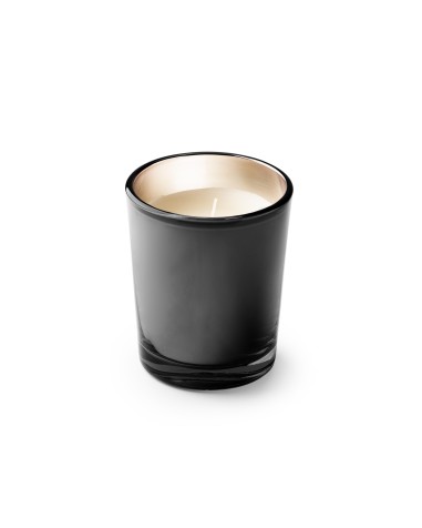 Bougie parfumée personnalisée en pot de verre noir Bougie parfumée personnalisée en pot de verre noir