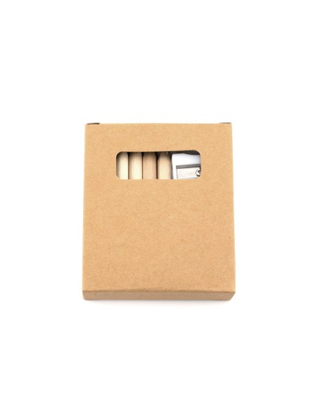 Recycled cardboard colouring set - Figgy