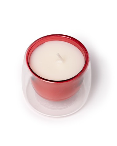 Vela publicitaria aroma vainilla cera vegetal Vela publicitaria aroma vainilla cera vegetal