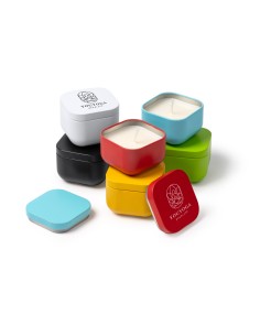 Bougie parfumée à la lavande verte personnalisable avec logo 2