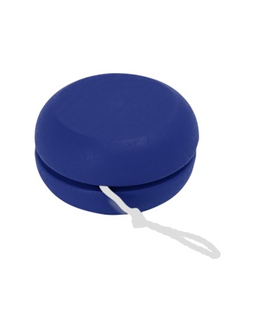 Yoyó de madera color azul personalizable Yoyó de madera color azul personalizable
