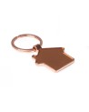 Customizable house-shaped keychain Customizable house-shaped keychain