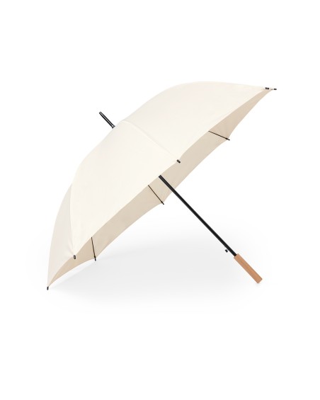 Large umbrella with logo print