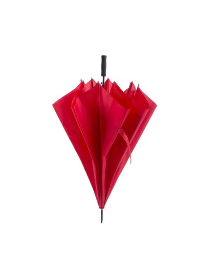 Large promotional red umbrella Large promotional red umbrella