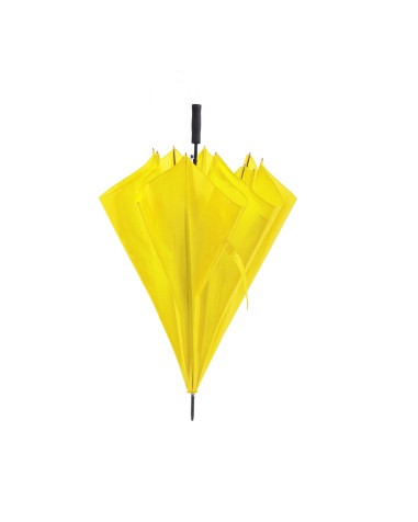 Grand parapluie jaune promotionnel