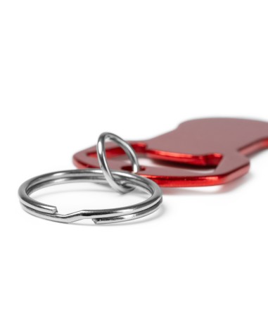 Customizable keychain for shopping cart and coin opener Customizable keychain for shopping cart and coin opener