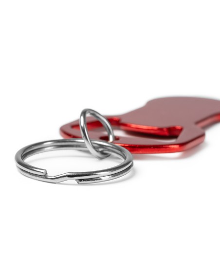 Customizable keychain for shopping cart and coin opener Customizable keychain for shopping cart and coin opener