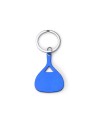 Clauer amb forma de pala de pàdel personalitzable color blau Clauer amb forma de pala de pàdel personalitzable color blau