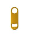 Décapsuleur classique personnalisable en aluminium recyclé jaune