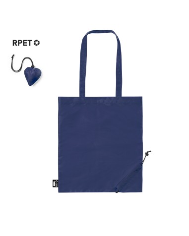 Bolsa plegable sostenible de RPET personalizada