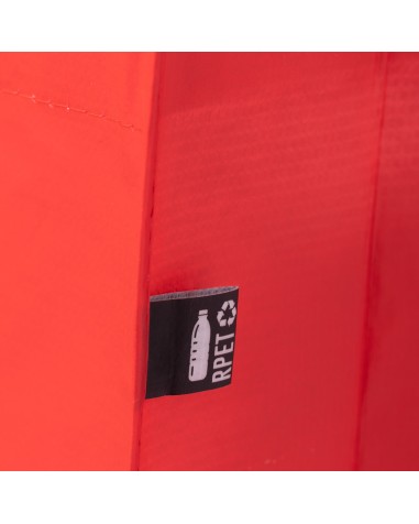 Bolsa de la compra con etiqueta sostenible RPET personalizable