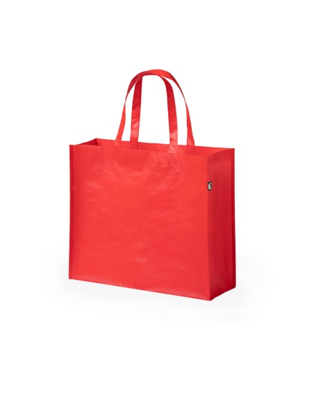 Bolsa de la compra color rojo personalizable