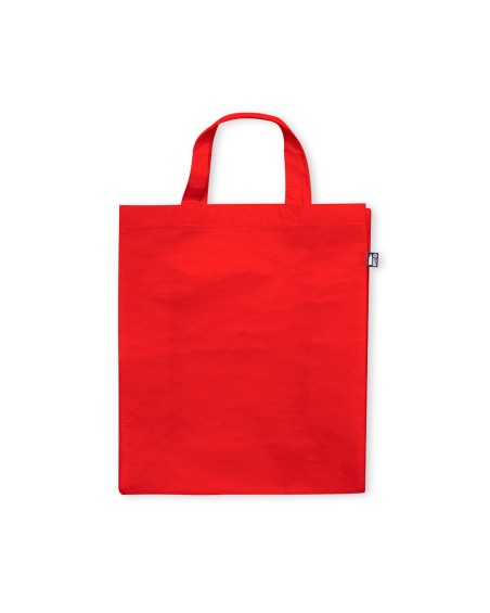 Bolsa publicitaria sostenible color rojo