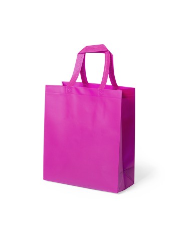 Bolsa de no tejido promocional color fucsia