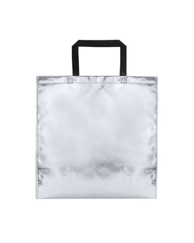 Bossa metal·litzada color plata personalitzada