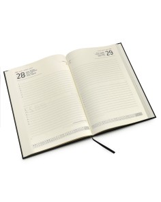 2026 diary, elegant leatherette cover, customizable with your logo 2