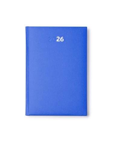Agenda 2026 amb marcador personalitzada color blau