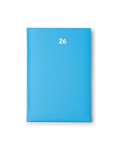 2026 Agenda with customizable light blue bookmark