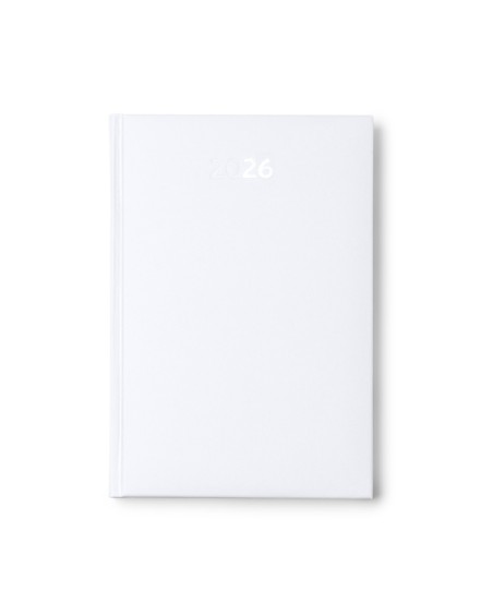 Customizable 2026 multilingual white diary Customizable 2026 multilingual white diary