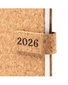 Customizable 2026 diary with cork cover 2