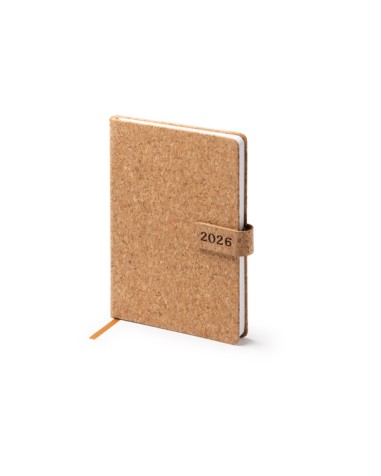 Agenda 2026 personalitzable amb portada de suro