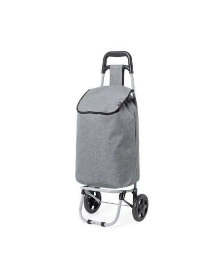 Imprimé panier d'achat avec logo gris