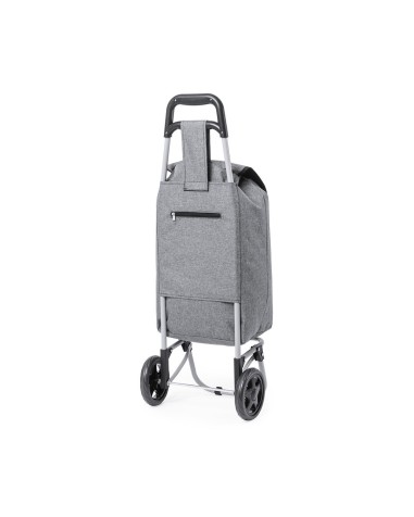 Rear view of the custom shopping carts