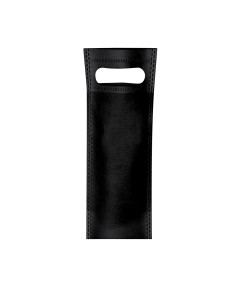 Bossa de no teixit color negre personalitzada