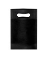 Black non-woven promotional bag