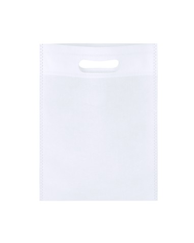 Bolsa de non-woven color blanco publicidad