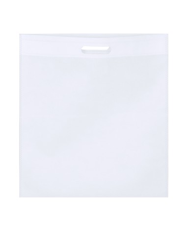 Bolsa de non-woven personalizable color blanco