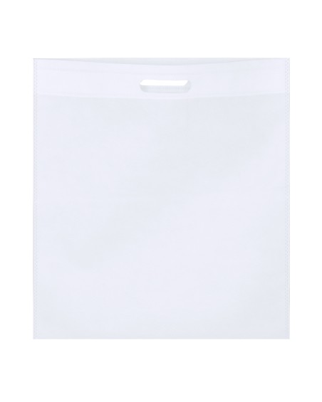 Bossa de non-woven personalitzable color blanc