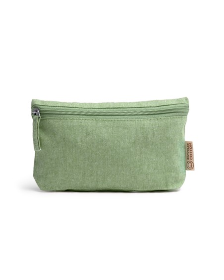 Sustainable green promotional multipurpose toiletry bag