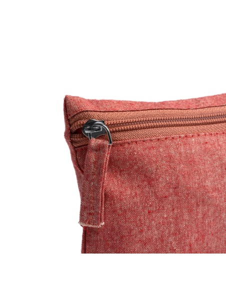 Zipper detail sustainable multipurpose toiletry bag