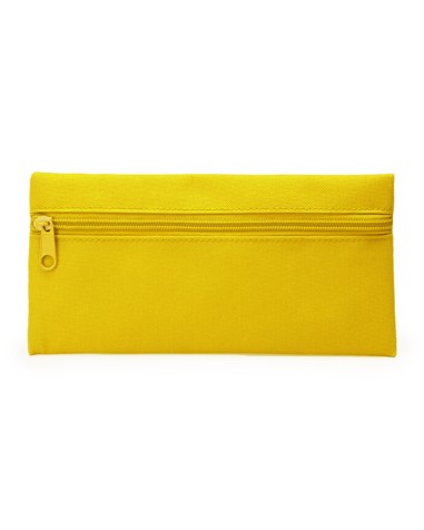 Estuche escolar publicitario color amarillo