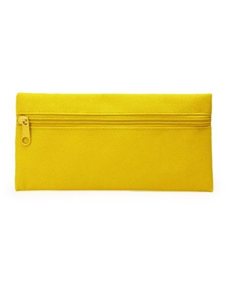 Estuche escolar publicitario color amarillo