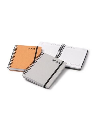 Recycled leather diary 2026... Recycled leather diary 2026...