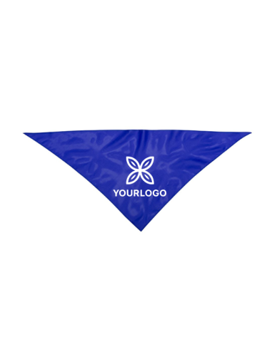3029 DARK BLUE TRIANGULAR PARTY HANDKERCHIEF PERSONALIZED