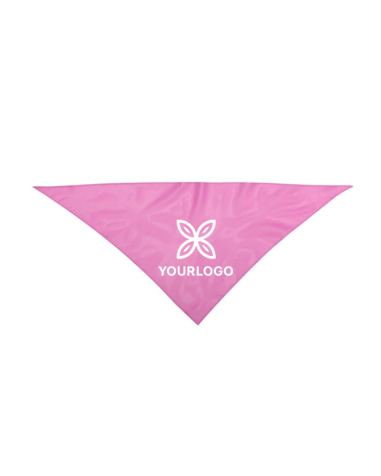 3029 Personalized Triangular Pink Party Handkerchief