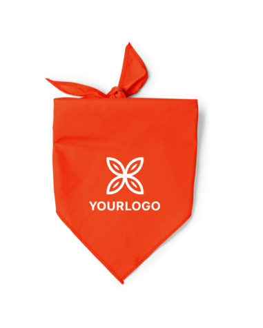 Pañuelo Rojo triangular personalizable paratodo tipo de fiestas