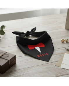 mocador JARANA per a penyes teixit cotó-poliester personalitzada amb el teu logo 2