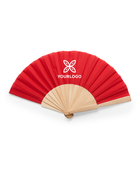 Abanico de madera personalizable - CALESA