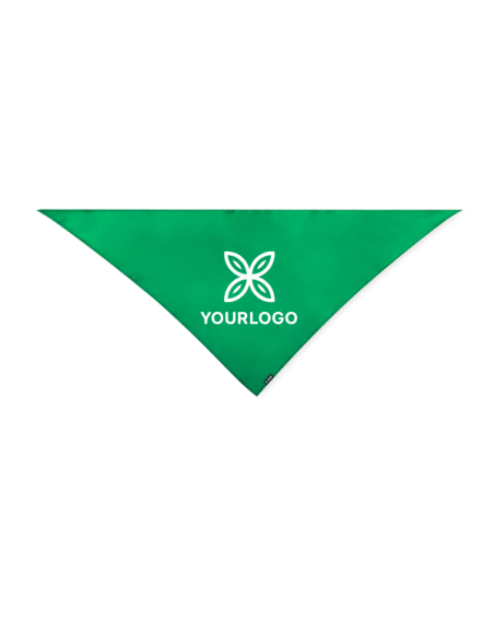 Recycled polyester triangular bandana - WASAT