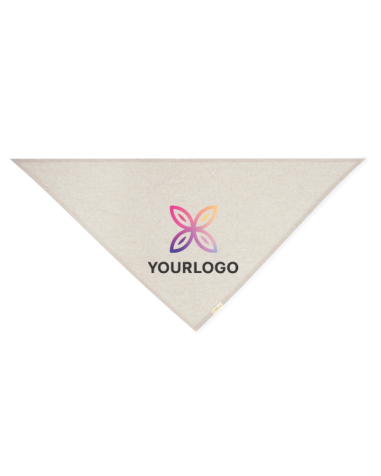 Triangular scarf made of recycled...
