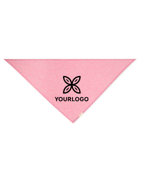 Écharpe triangulaire en coton recyclé - Romin